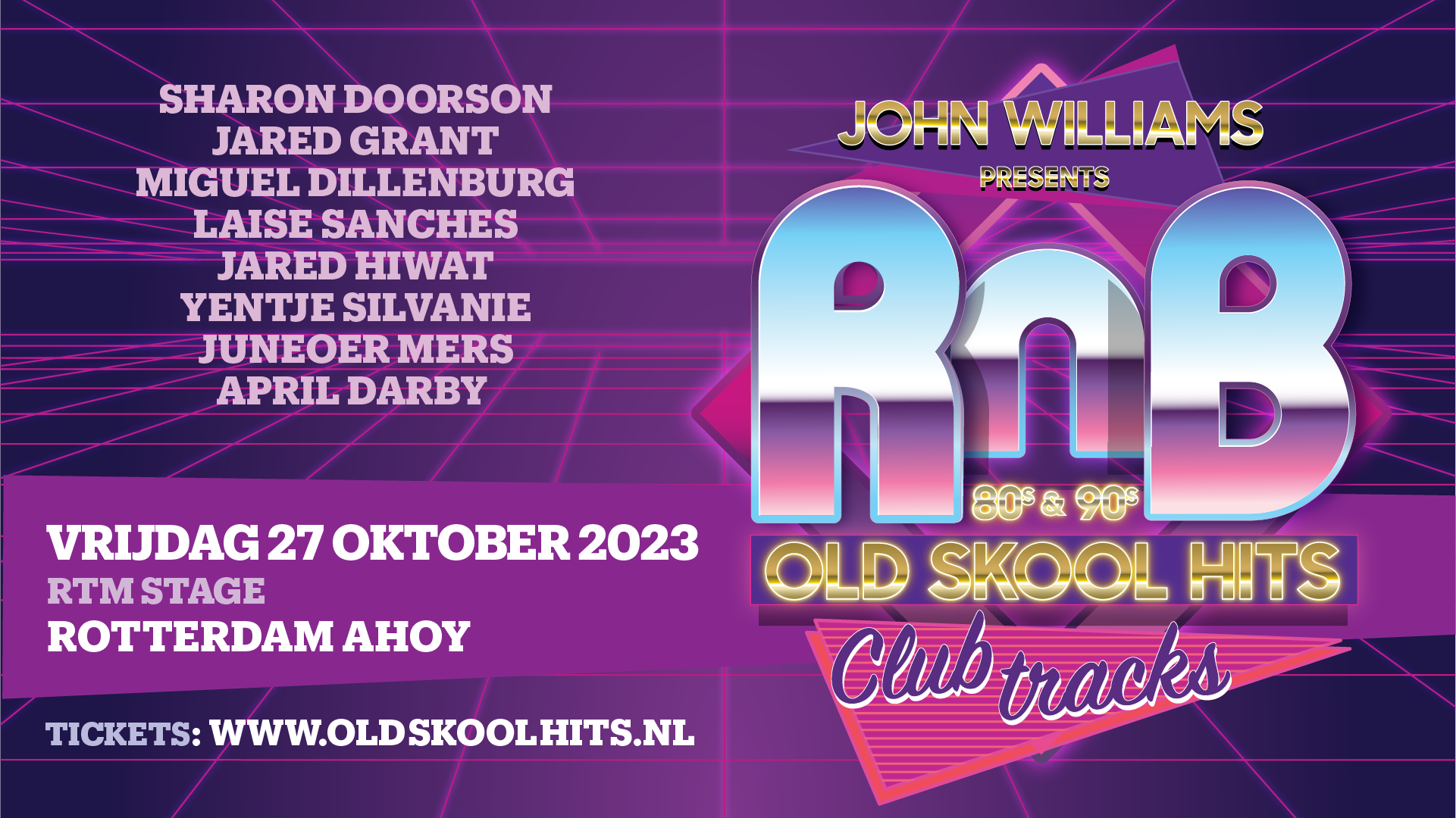 John Williams presents RnB Oldskool Hits Club Tracks